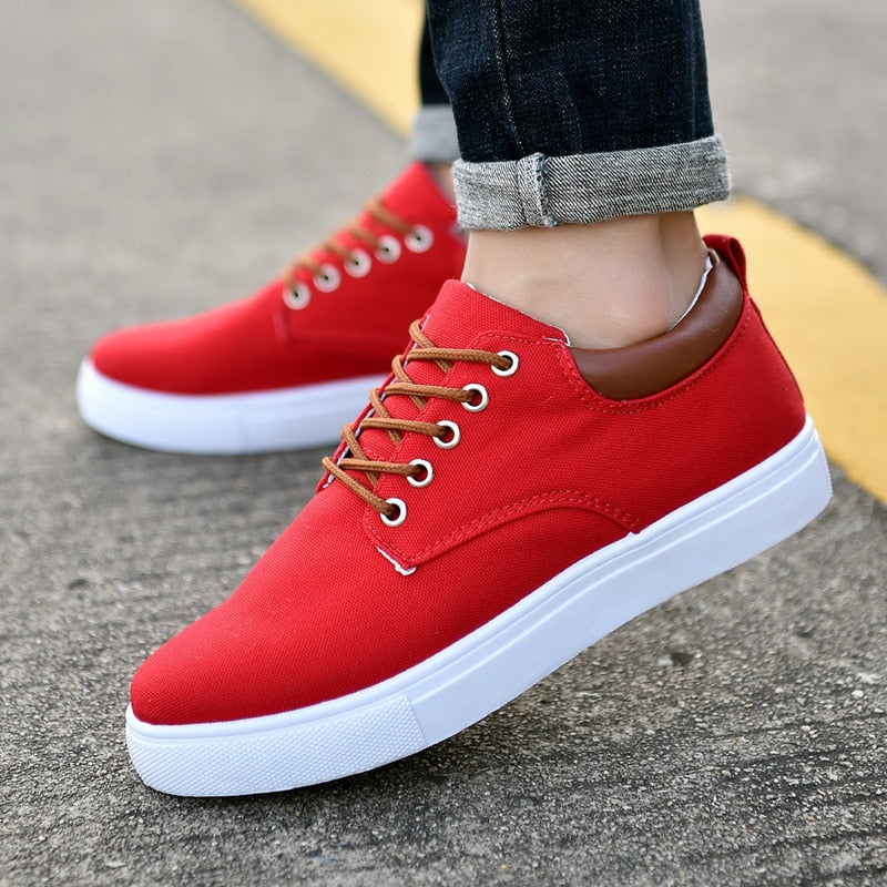 Stijlvolle Heren Sneakers Casual Leren Schoenen