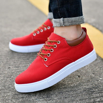 Stijlvolle Heren Sneakers Casual Leren Schoenen
