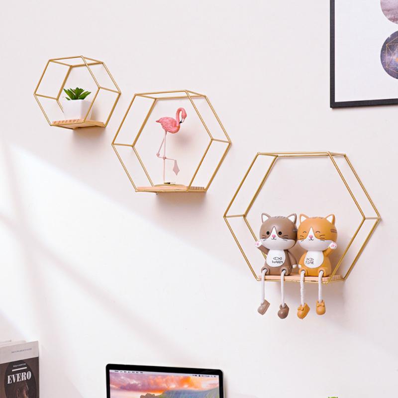 Zeshoekige Wandelkast Decoratie voor Wanden