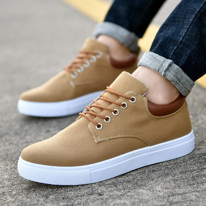 Stijlvolle Heren Sneakers Casual Leren Schoenen