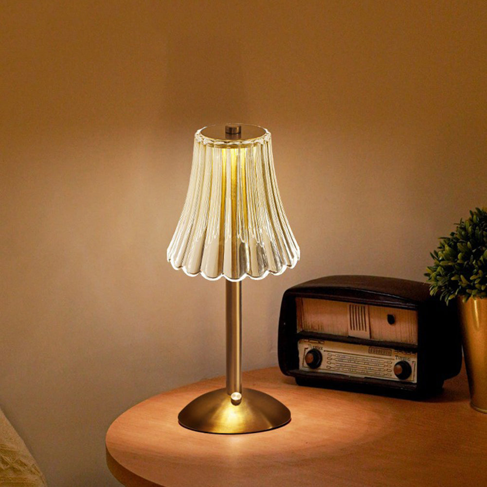 LED Tafellamp USB Oplaadbaar Retro Design