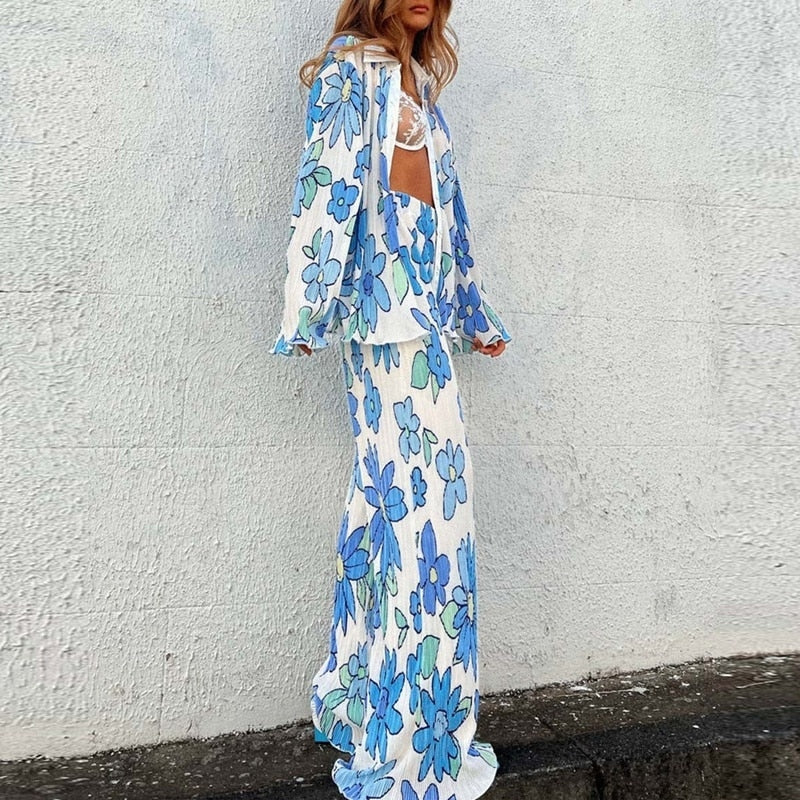 Bloemen Jurk Floral Vrouwelijke Zomeroutfit