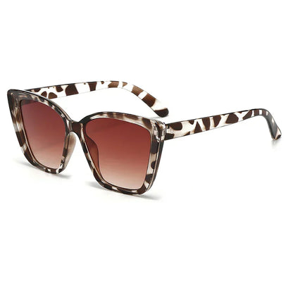Retro Cat-eye Zonnebril UV400 Bescherming