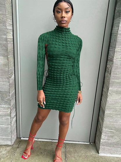 Elegant Jurkje met Cut-out Mooie Zomerjurk Vrouw