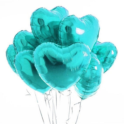Valentijnsballonnen Hartjes 20 Stuks Rode Liefdesballonnen