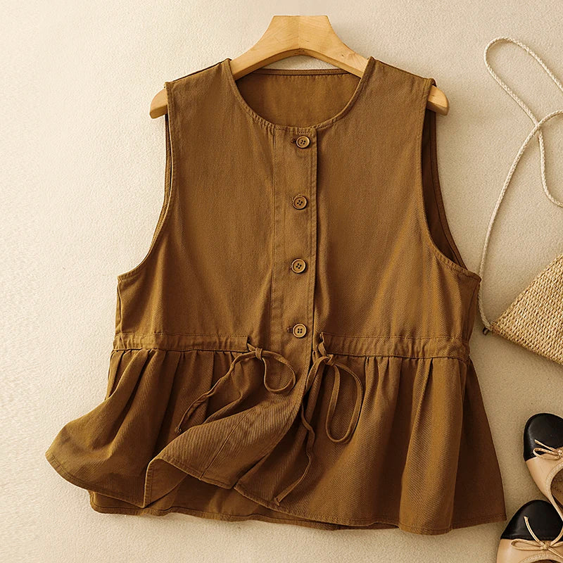 Lente Vest Dames Luchtige Zomerjas