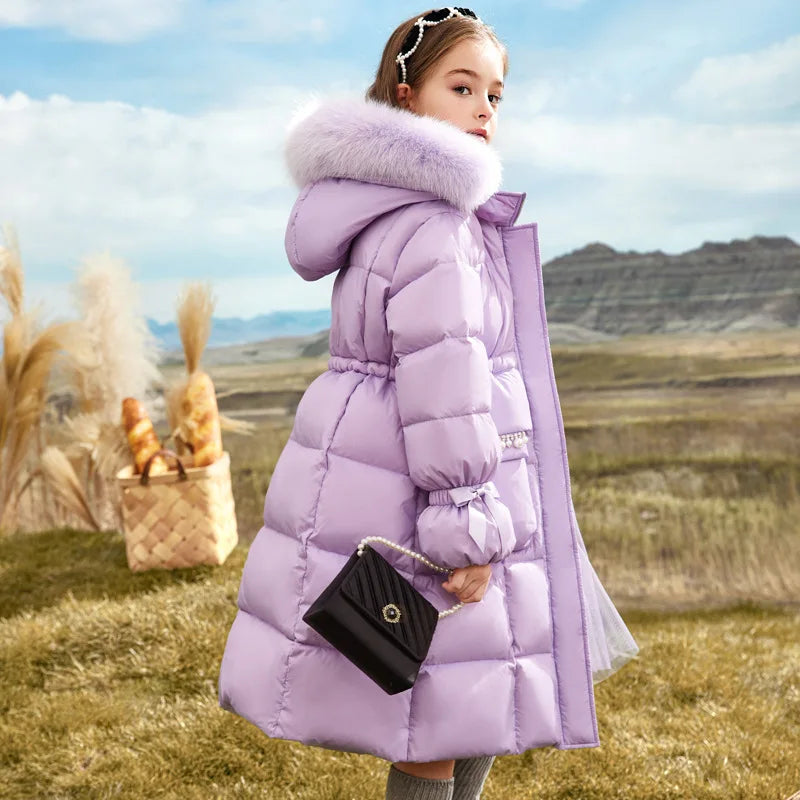 Meisjes Winterjas Elina Warm en Waterdicht - Mode Vibes
