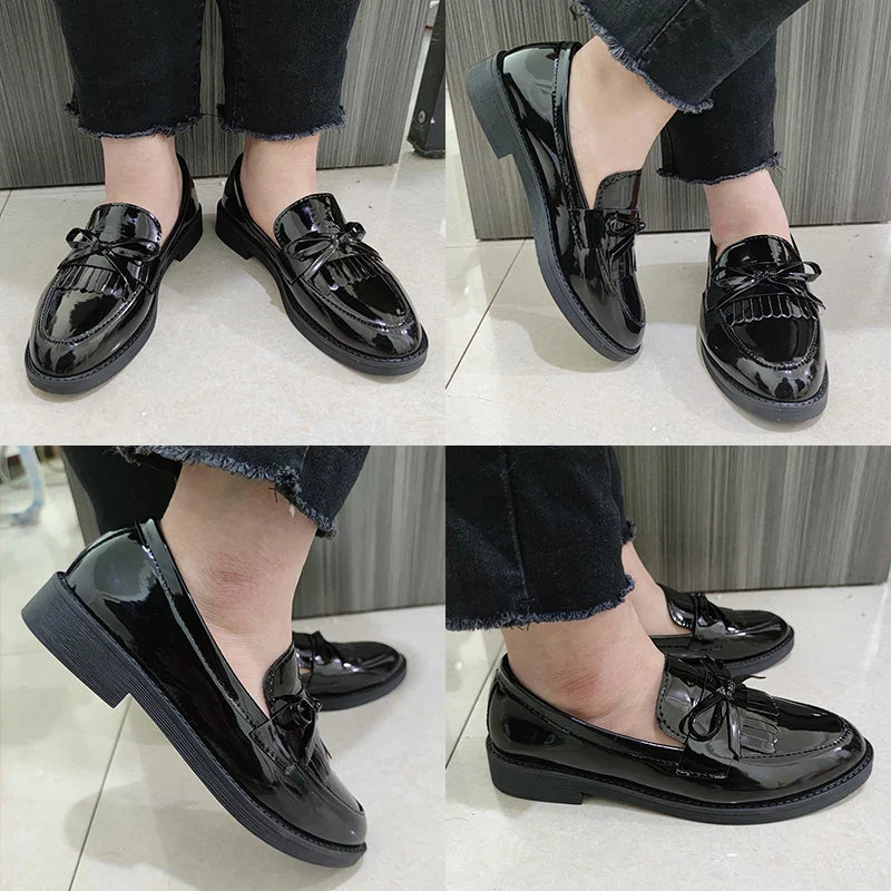 Luxor Chic Zwarte Loafers