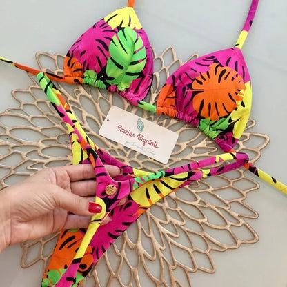 Variant image for Sole | Bikini Sexy G-String da Donna in Tessuto di Seta di Latte-3
