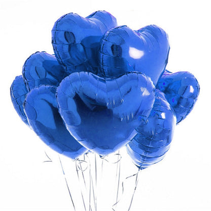 Valentijnsballonnen Hartjes 20 Stuks Rode Liefdesballonnen