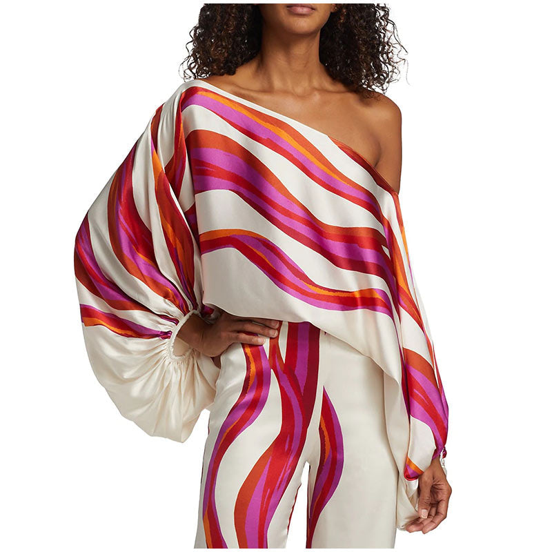 Tweedelige off-shoulder set