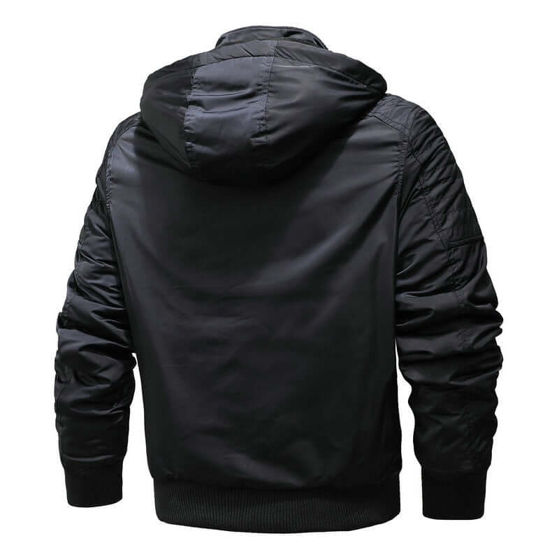 Heren Bomberjack met Rits – Casual Voorjaar & Herfst Jas
