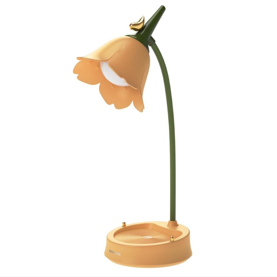 Bloemvormige Bureaulamp met Dimbare LED Verlichting