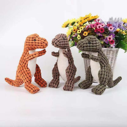 Knuffeldinosaurus Speelgoed voor Huisdieren Zacht en Plush