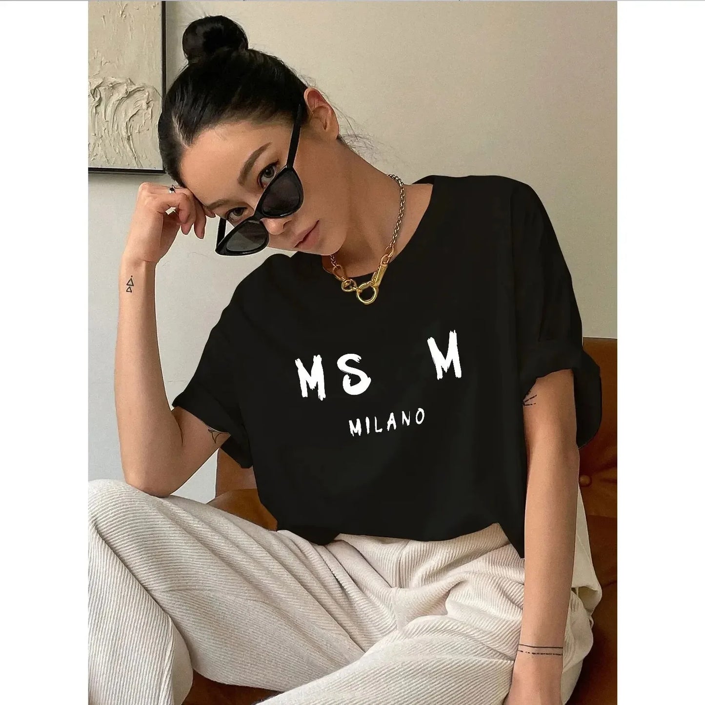 TrendyBliss Elegantie T-shirt