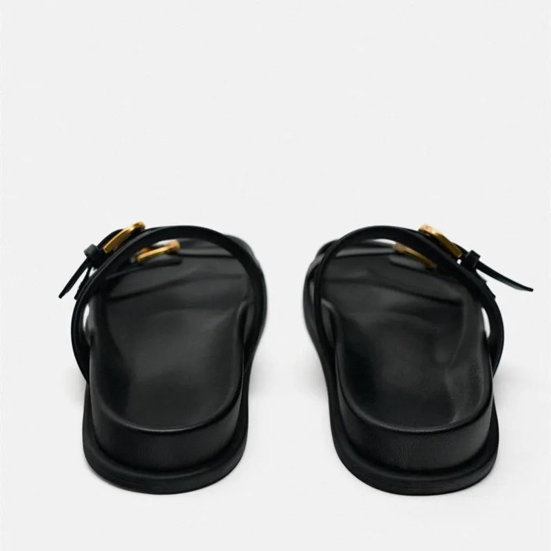 Zomerlief Comfortabele Gespsandalen