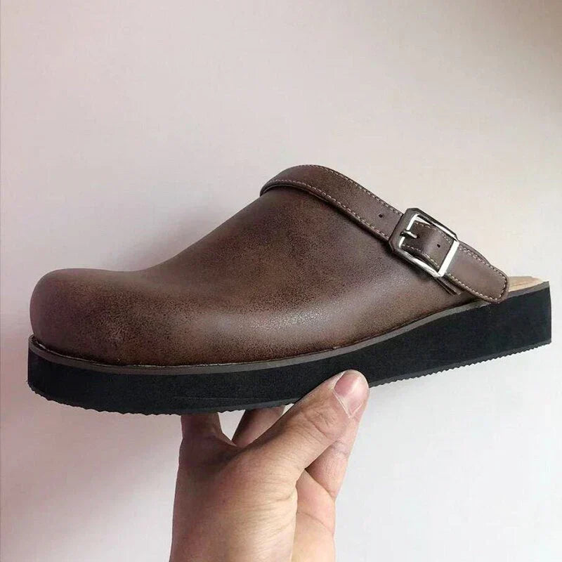 Leonardo | Comodo sandalo in pelle