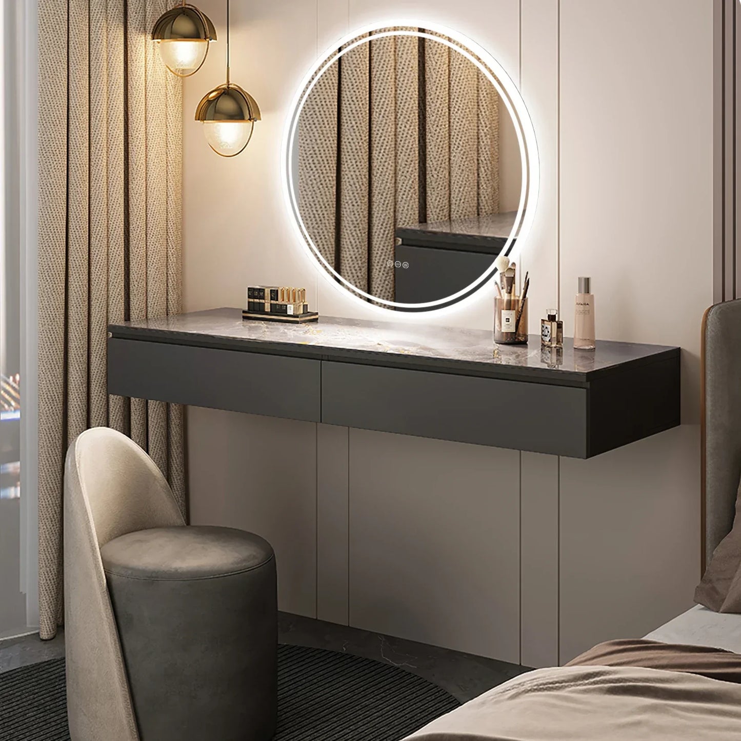 Ronde Badkamerspiegel met Verlichting LED