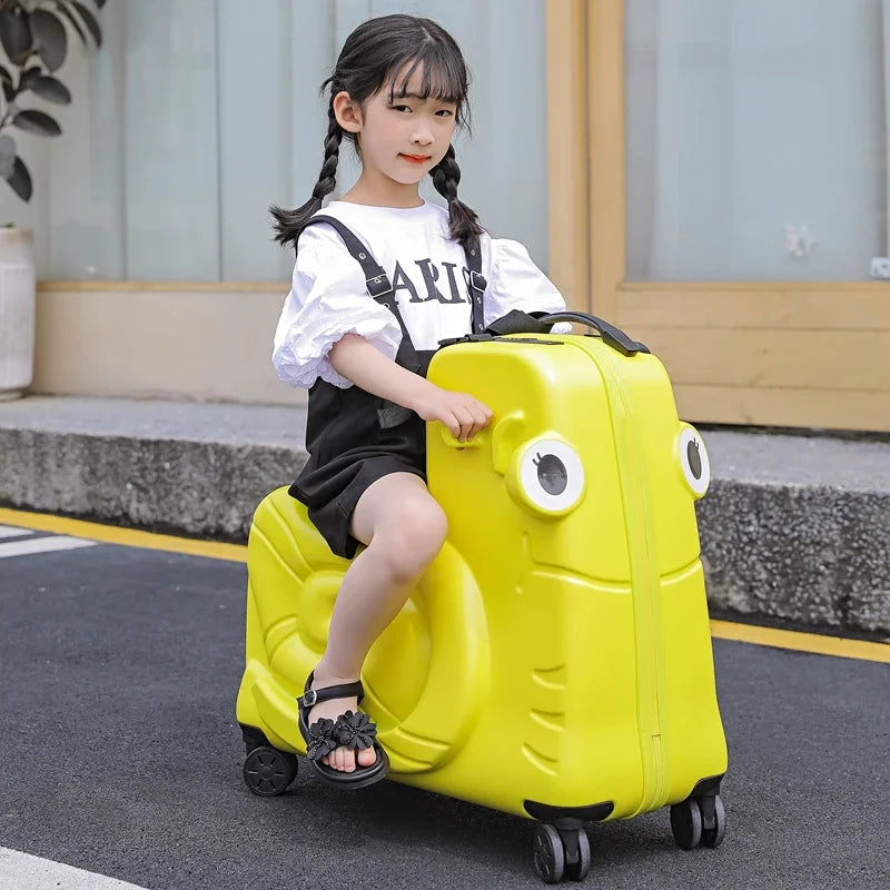 Kinderzitkoffer Scooter met Zitplaats voor Peuter