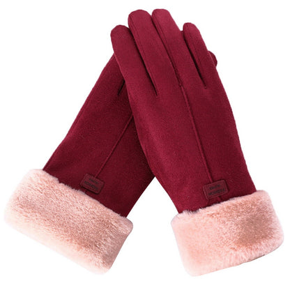 Warme Furry Handschoenen Zacht en Comfortabel