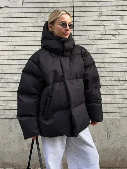 Dames Winterjas Gewatteerd Warm Donzenlook