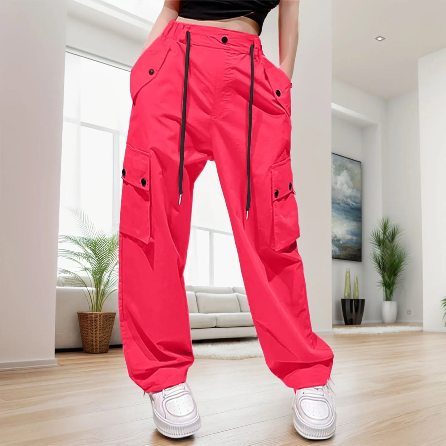 UrbanChic Grijze Cargo Broeken