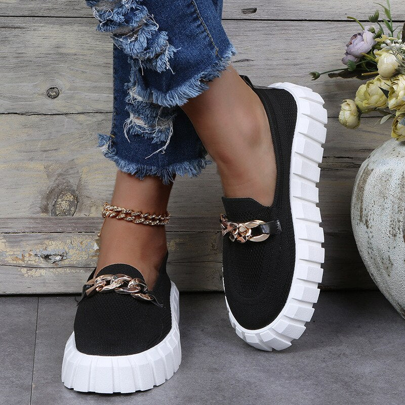 Dames Sportschoenen met Steunzool Comfortabel Looppas