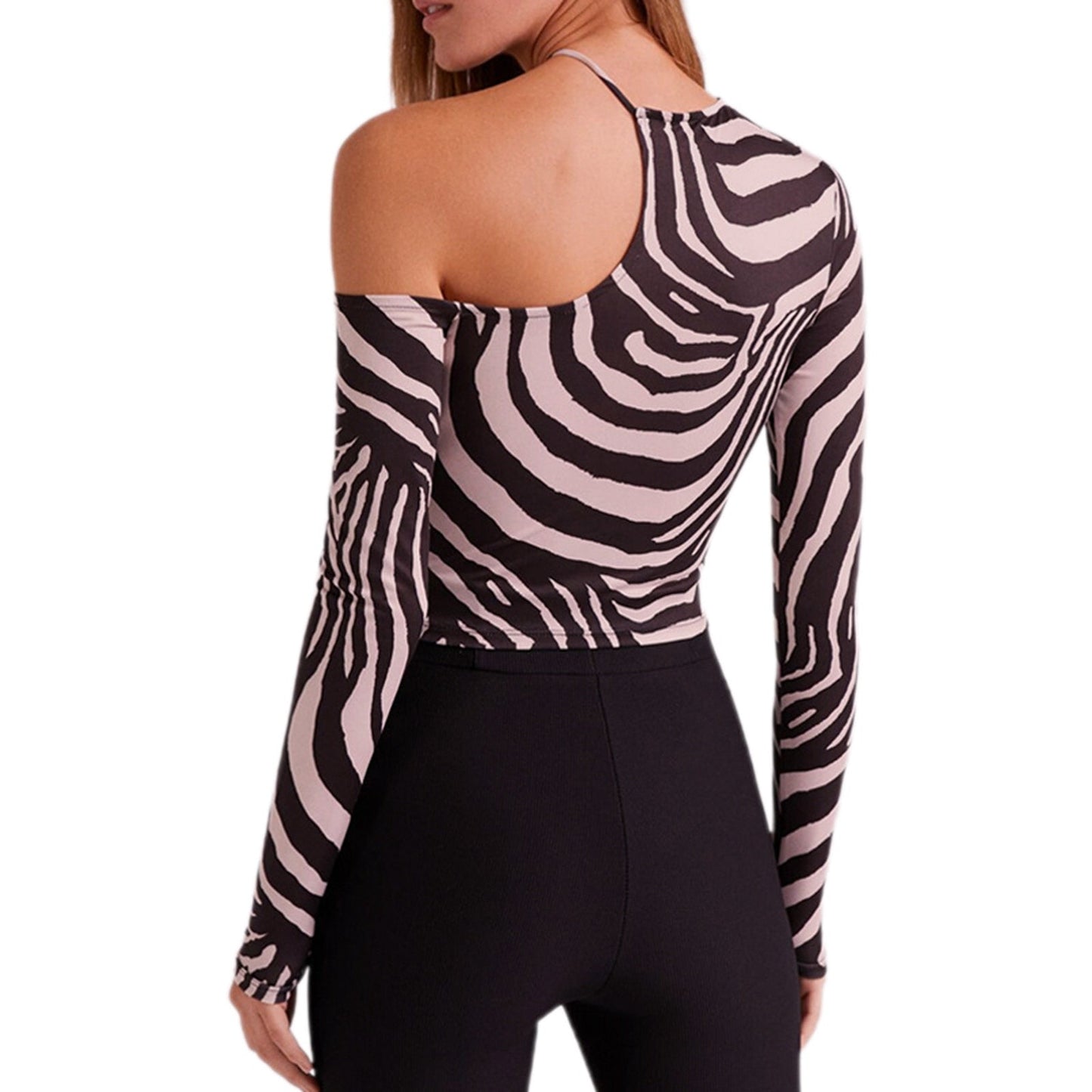 Zebra Top voor Vrouw met Leuke Print
