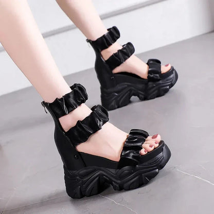 ZomerGloed Rode Sandalen