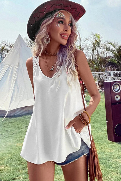 Mouwloze Boho Top Zomer Jurk Stijl - Mode Vibes