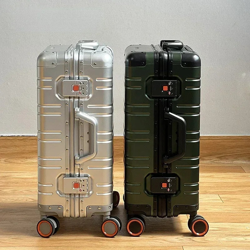 Lichte Reiskoffer Aluminium Oslo Handbagage