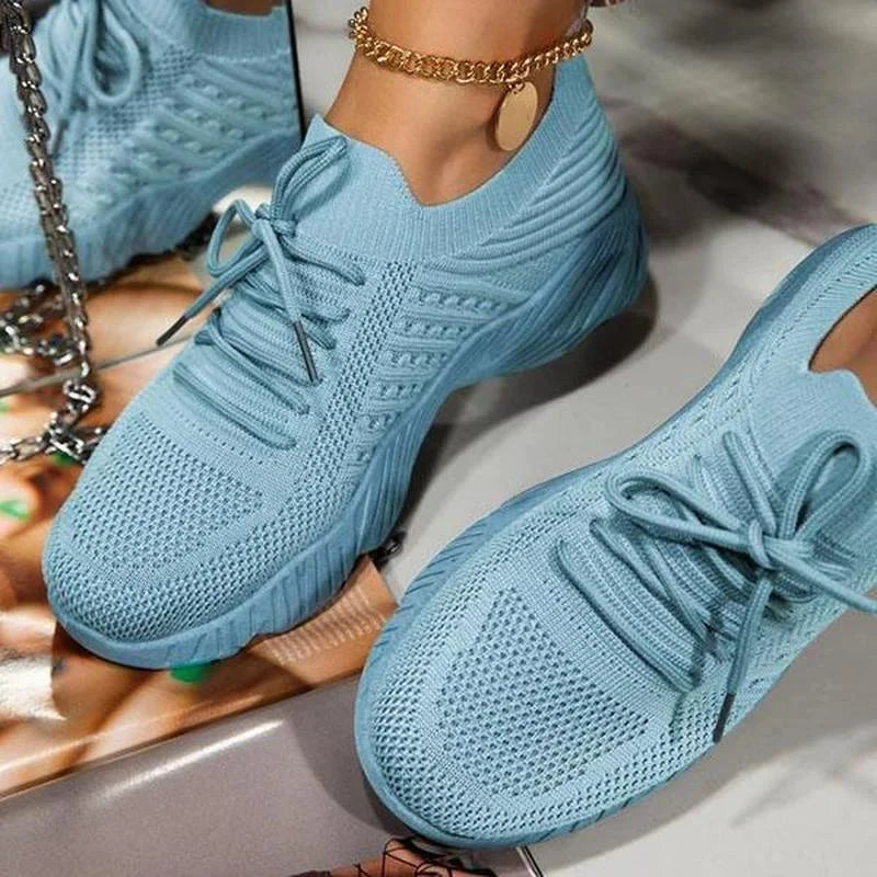 Dames Orthopedische Mesh Sneakers Comfortabel Looppen