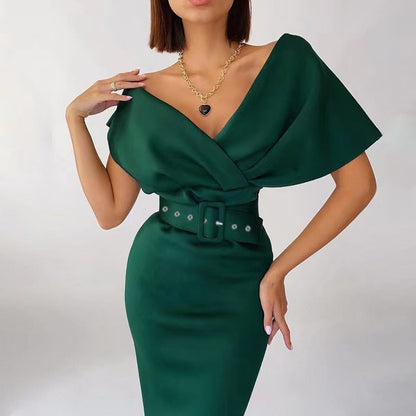 Vrouwelijke Jurk Poppy Stijlvol en Elegante Zomerjurk