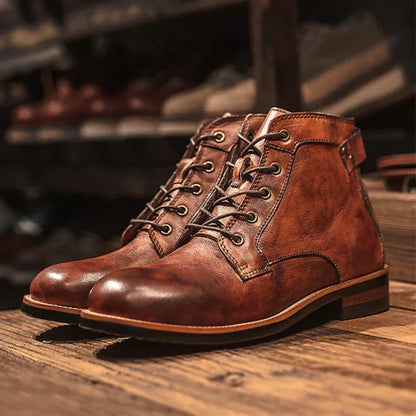 Leren Herenlaarzen Luxe Design David