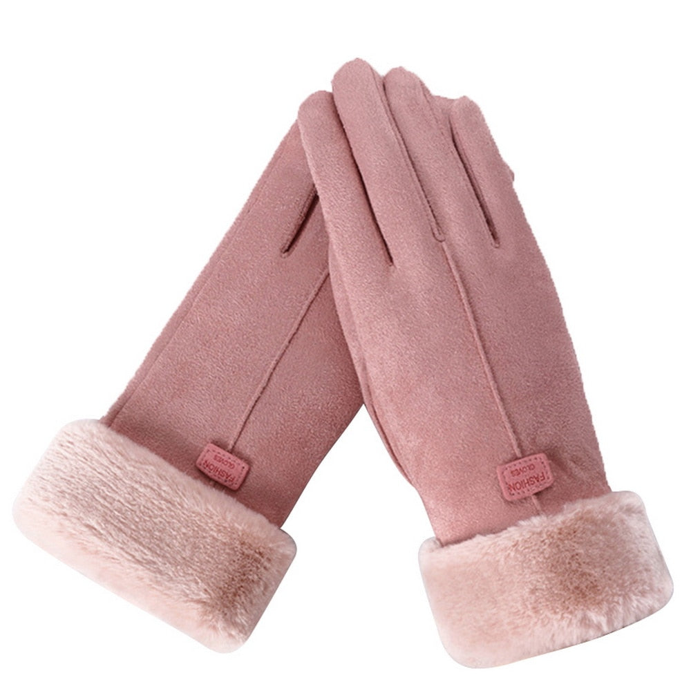 Warme Furry Handschoenen Zacht en Comfortabel
