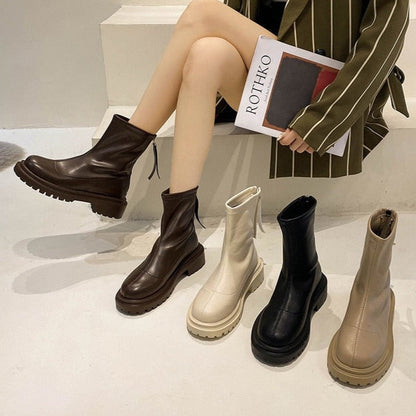 Vrouwen Boots Casual Comfortabel Trendy Stijl