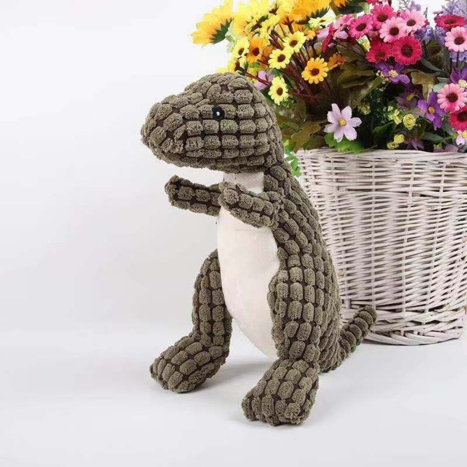 Knuffeldinosaurus Speelgoed voor Huisdieren Zacht en Plush