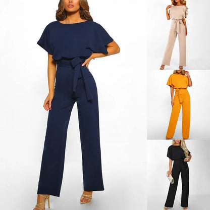 Zafira Elegante Strakke Taille Jumpsuit