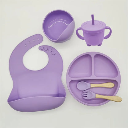 Silicone Baby Eetset Zacht en Veilig