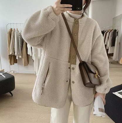 Oversized Jas Aruna Dames Leren Look - Mode Vibes