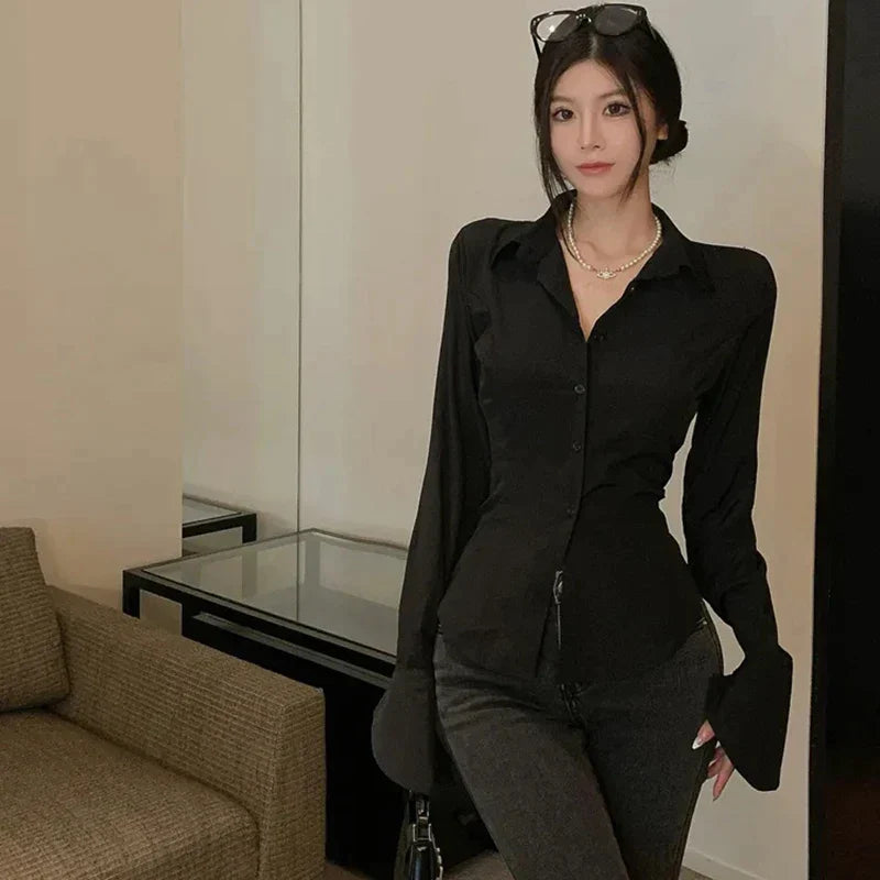 Vrouwelijke Blouse Stijlvol Elegante Kleding