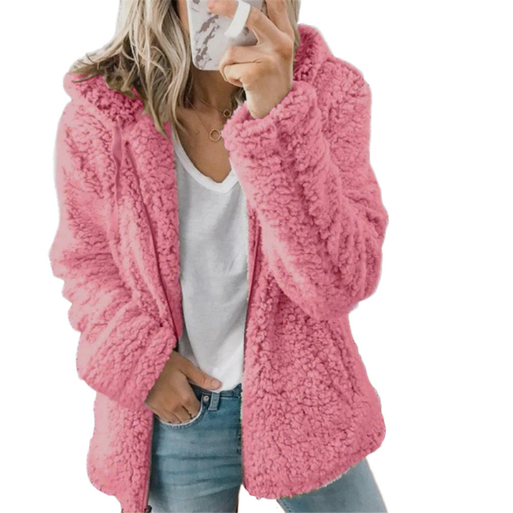 Dames Hooded Jacket Warm en Casual - Mode Vibes