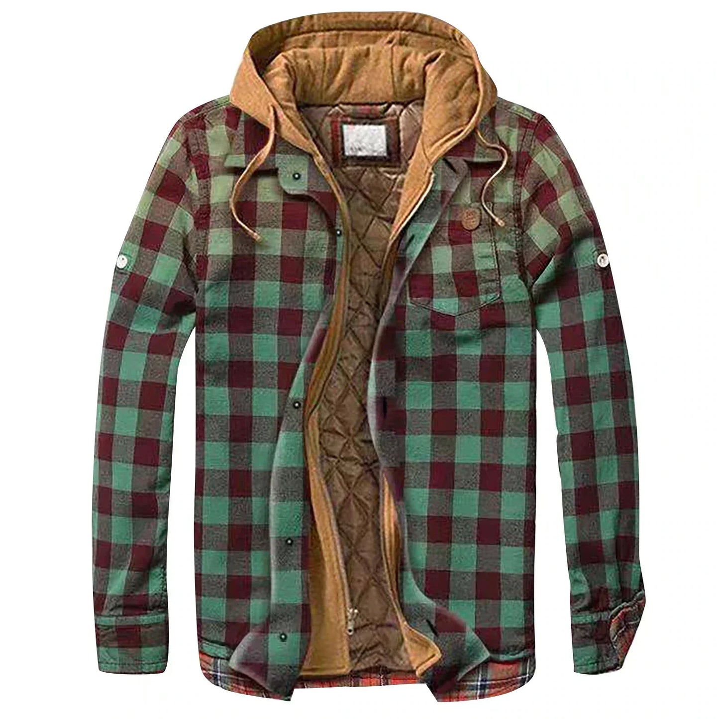 Herenjack met Capuchon Waterdicht en Warm