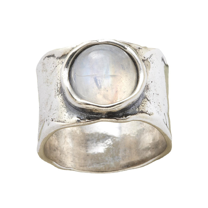 Zilveren Maansteen Ring Luna Sieraden