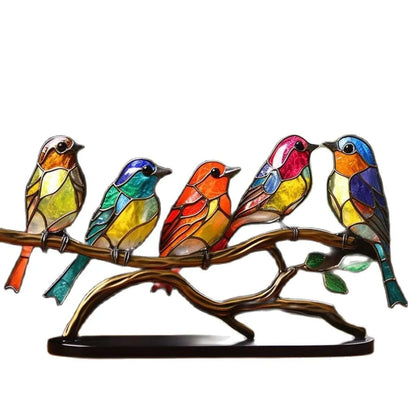 Kleurrijk Vogel Beeldje voor in de Kamer