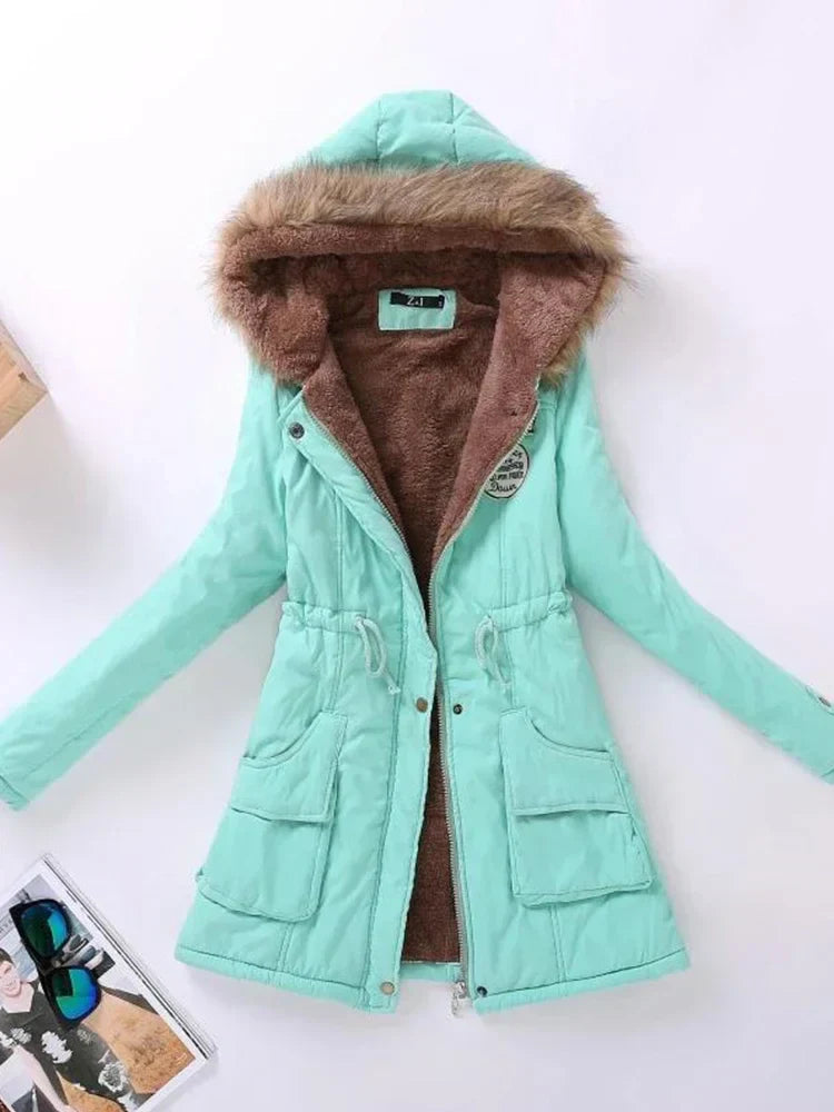Casual Capuchonjas voor Vrouw Comfortabel