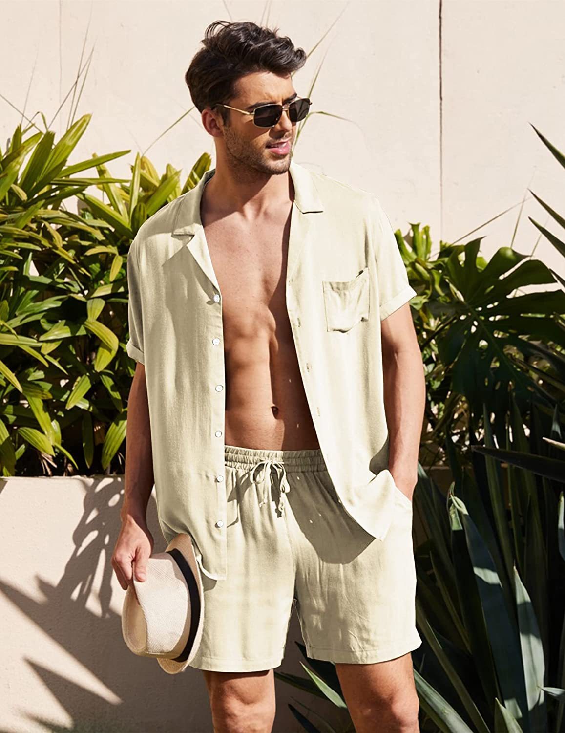 Heren 2-delig Combi Pak Casual Kleding Set - Mode Vibes