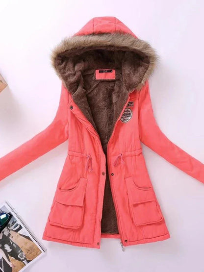 Casual Capuchonjas voor Vrouw Comfortabel