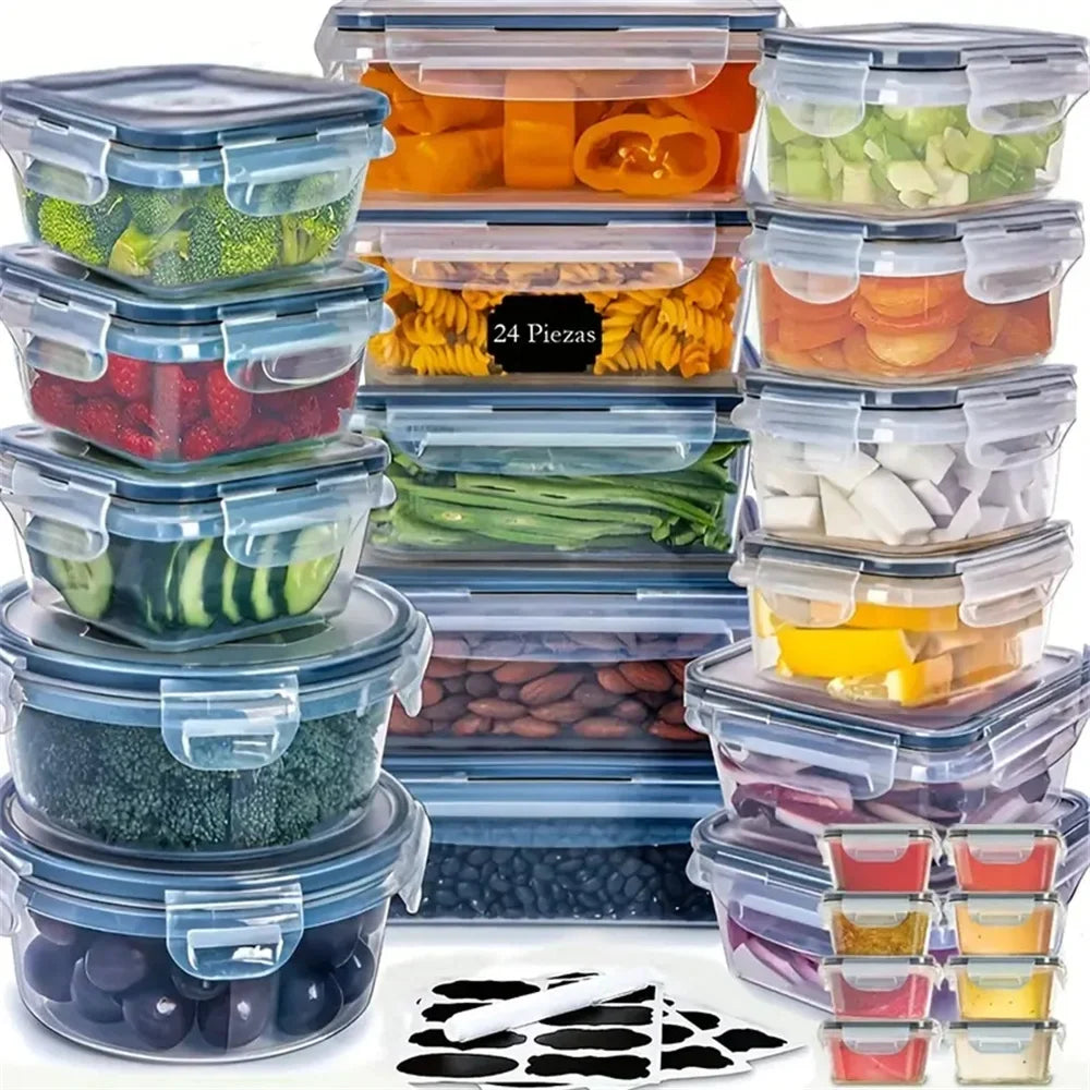 Voedselcontainer Set 12-delig Luchtdicht en Handig