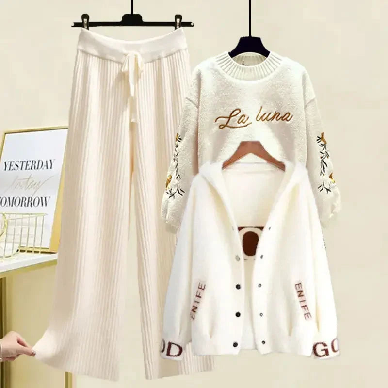 Dames Winterset 3-Delig Warm en Comfortabel - Mode Vibes